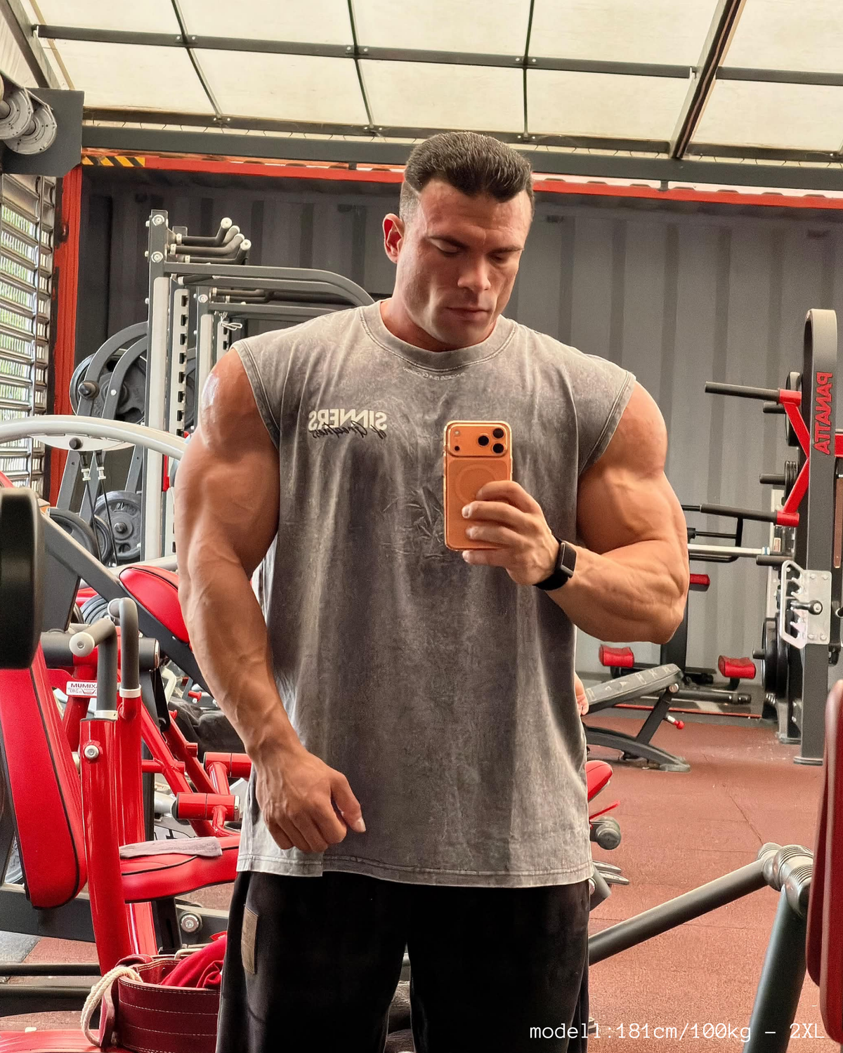 Unbeatable tank top SINNERS – hátulnézet, "WHAT IS FAILURE ANYWAY?" felirattal