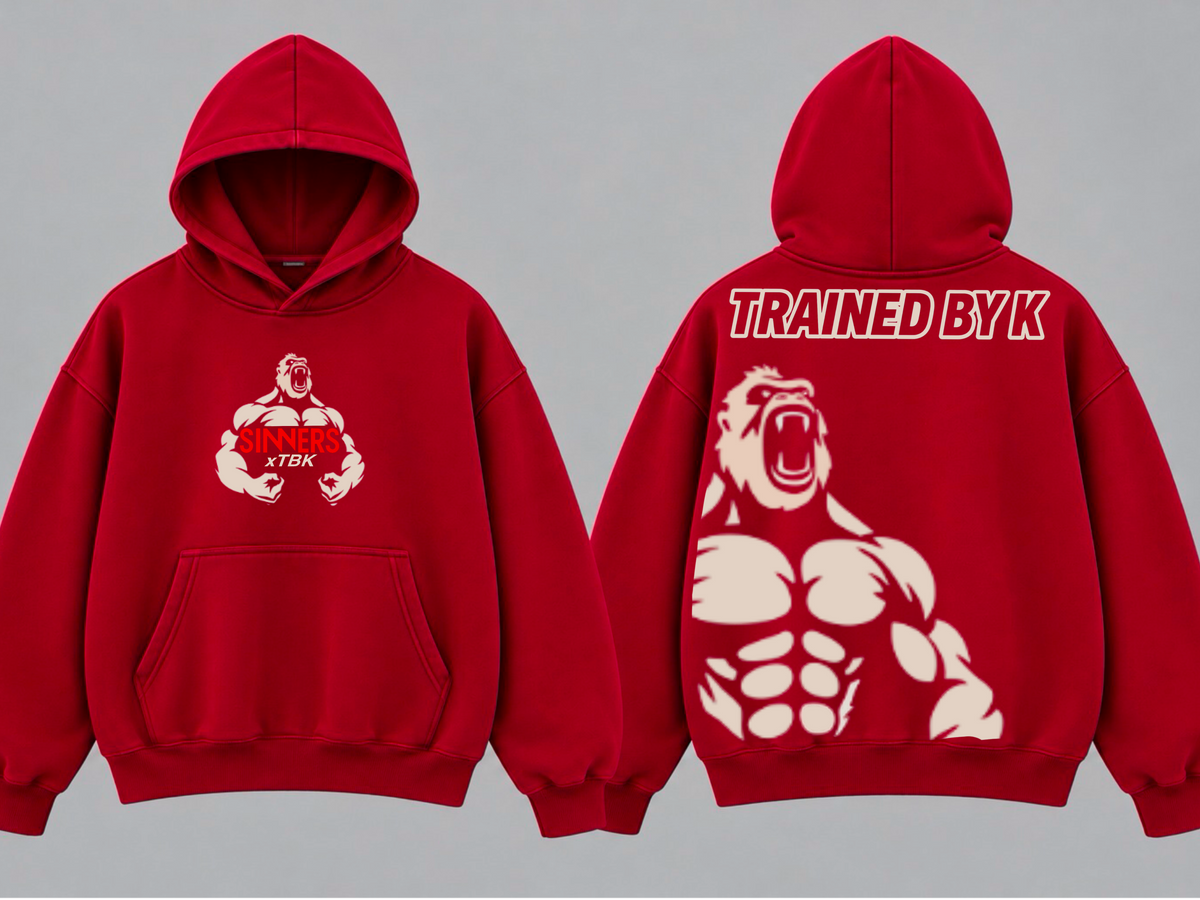 TBK Hoodie red