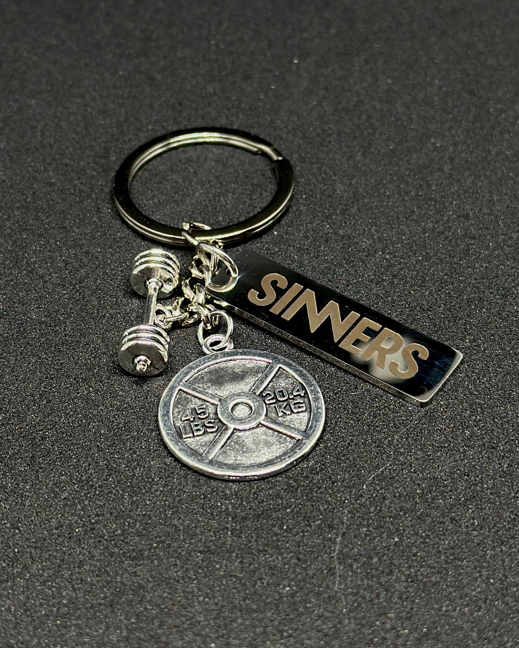 SINNERS kulcstartó - tárcsa