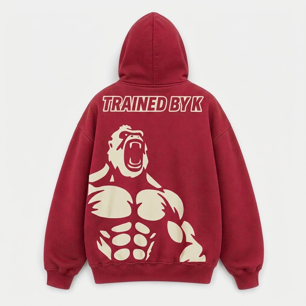 TBK Hoodie red